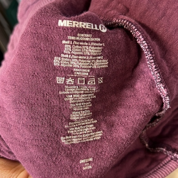 Merrell Kota Quilted Full ZIP Hoodie Size Small - Picture 8 of 8